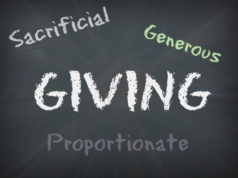 Giving – How Much – 2